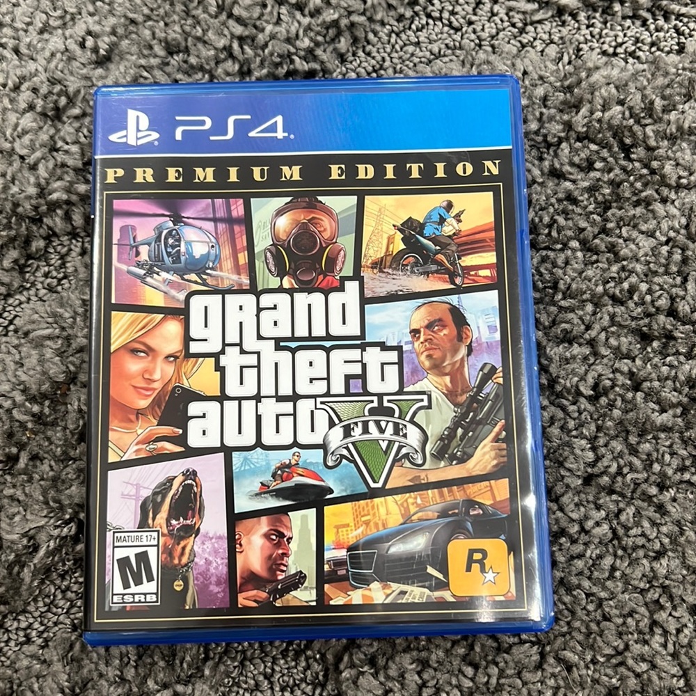PS4 grand theft auto five